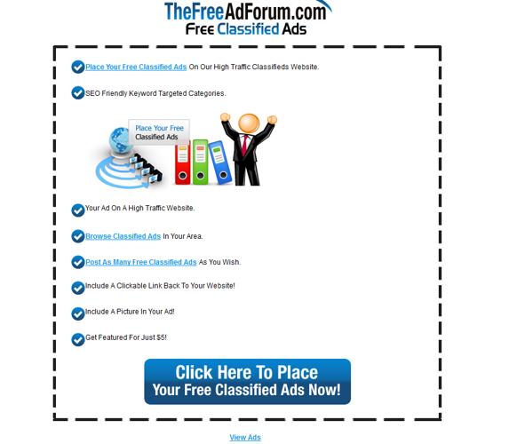 ✔✔ Unlimited Free Classified Advertising Over 100,000 Members!