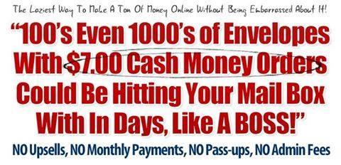 ??? 100's Even 1000's of Envelopes With $7 Money Orders Could be in Your MailBox Everyday<-??