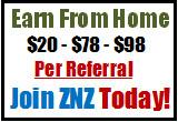 ➣ Earn up to $100 per referral online. ZNZ is paying you to refer others 100% FREE to join!!
