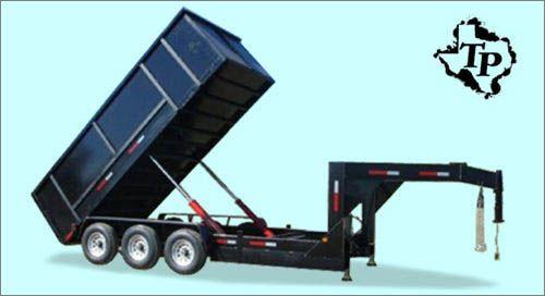 $10,295.02, 2012 7x18 dump trailer 24k gn triple axle 7x18x2dt24kgn 7X18X2DT24KGN