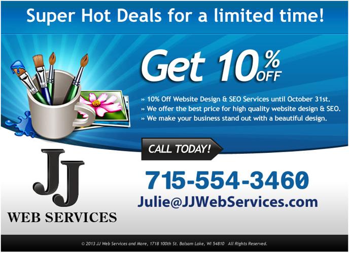 10% Off on Web Design and SEO Services... Hurry!!!.. Offer till 31st October