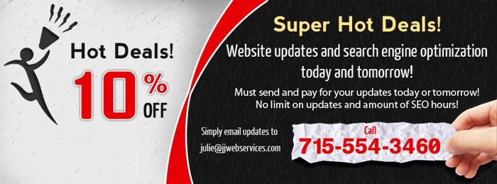 10% Off on Web Design Services.... Hurry!