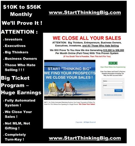 $10K to $56K Monthly, We’ll Prove It START THINKING BIG Not MLM Not Gifting We Close Your Sales kQCe