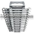 12 Piece Metric GearWrench XL Locking Flex Head Ratcheting Wrench Set