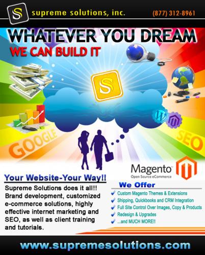 >>>> 12+ year-old Firm Specializing in Ecommerce Stores, Web Design and SEO!
