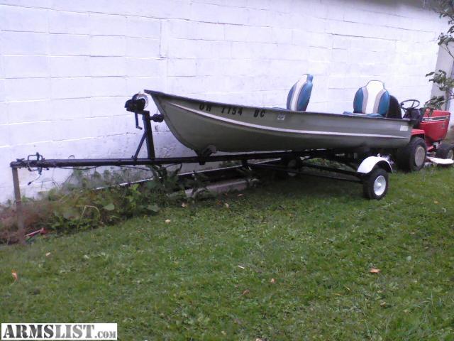 12ft boat ready to use