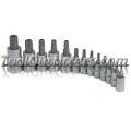 13 Piece Tamperproof Star Socket Set