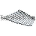 14 Piece SuperKrome® Metric Long Pattern Combination Wrench Set