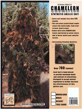 $157.17, CHAMELEON Ghillie Suit Mossy Large