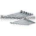16 Piece SuperKrome® Fractional Long Pattern Combination Wrench Set