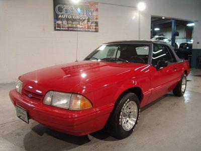 1992 Ford Mustang LX Red in Elkhorn Wisconsin