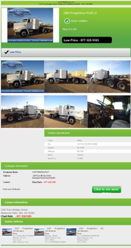 1993 freightliner fld112 great condition 3700a 967382