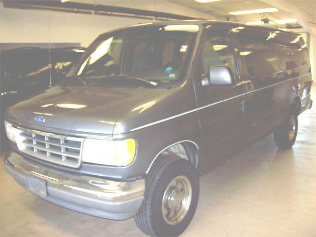 1995 ford club wagon [super] low mileage j807a gray