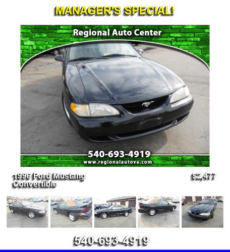 1996 Ford Mustang Convertible - Used Cars Priced Right