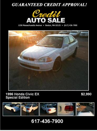 1996 Honda Civic EX Special Edition - Take me Home Today