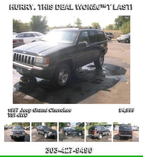 1997 Jeep Grand Cherokee TSi 4WD - Take me Home Today