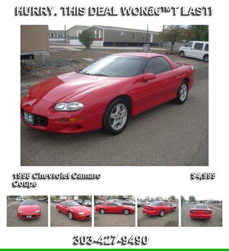 1998 Chevrolet Camaro Coupe - Stop Looking and Buy Me