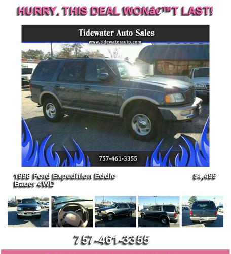 1998 Ford Expedition Eddie Bauer 4WD - Stop Looking and Buy Me