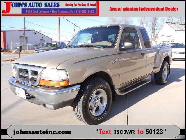 1999 ford ranger supercab xlt 4x4 offrd low mileage 34618 pickup truck