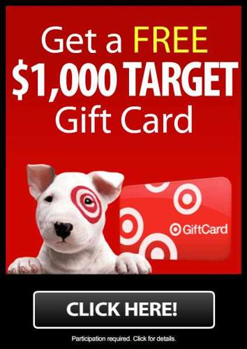 ~ $1,000 ◎TARGET Gift Card Give Away!! ~