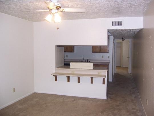 1 bedroom - Large 1/1 apartment that features provided lawn care and pest control. 600/mo