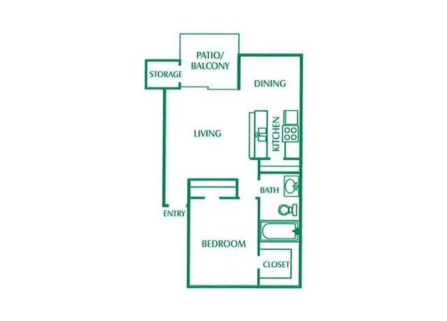 1 bedroom - Mosswood Apartments is located at Victoria. Washer/Dryer Hookups!