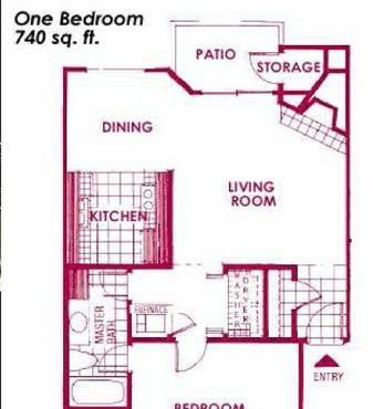 1br 740ft - Call Today 1x1 with walkin closet washer/dryer hookups & fireplac