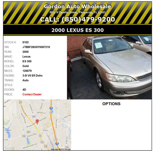 2000 Lexus ES 300