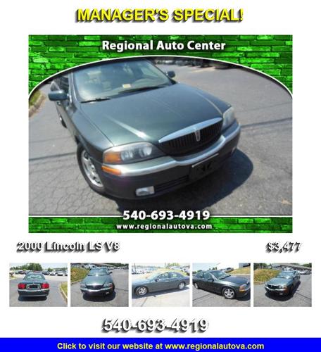 2000 Lincoln LS V8 - Call Now 540-693-4919