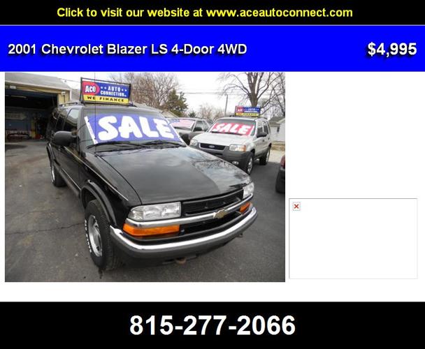2001 Chevrolet Blazer LS 4-Door 4WD