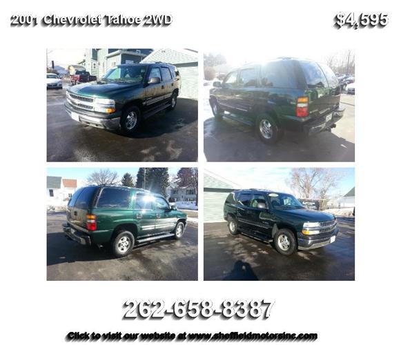 2001 Chevrolet Tahoe 2WD - Give us a Call