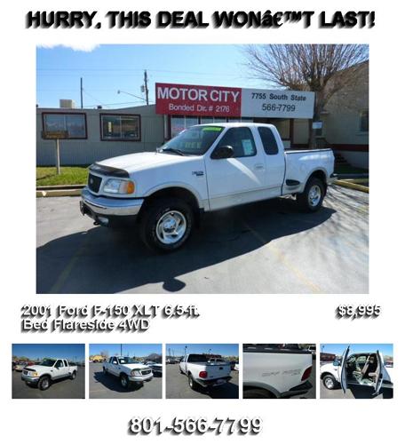 2001 Ford F-150 XLT 6.5-ft. Bed Flareside 4WD - No Need to continue Shopping