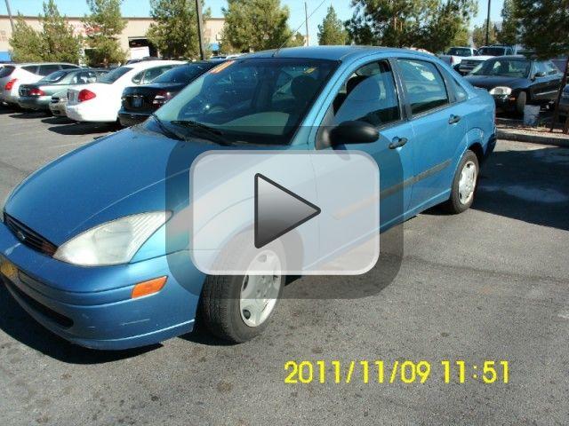 2001 Ford Focus 4dr Sdn LX