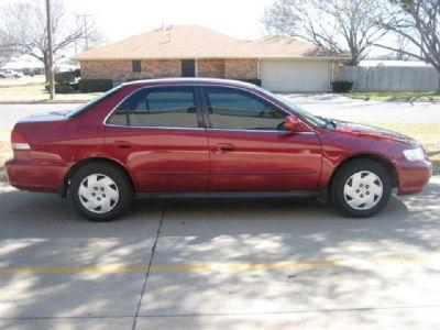 2001 Honda Accord LX Red in Olney Texas