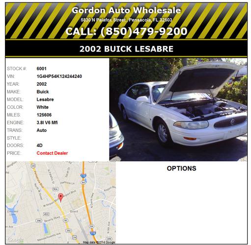 2002 Buick Lesabre