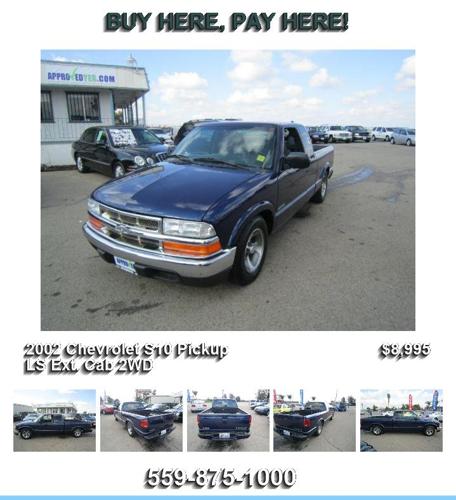 2002 Chevrolet S10 Pickup LS Ext. Cab 2WD - You will be Amazed