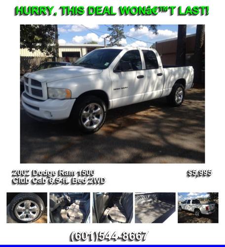 2002 Dodge Ram 1500 Club Cab 6.5-ft. Bed 2WD - New Owner Needed