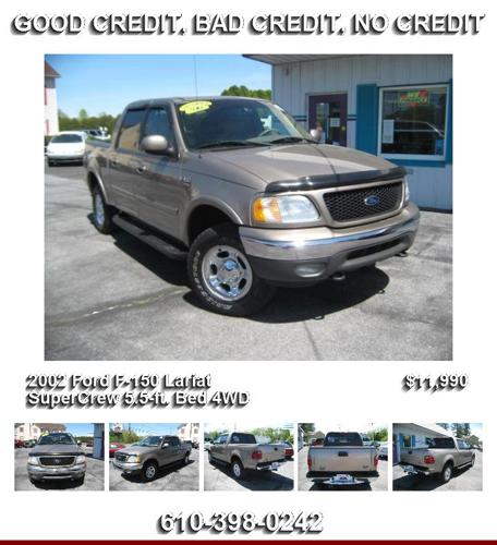 2002 Ford F-150 Lariat SuperCrew 5.5-ft. Bed 4WD - No Need to continue Shopping