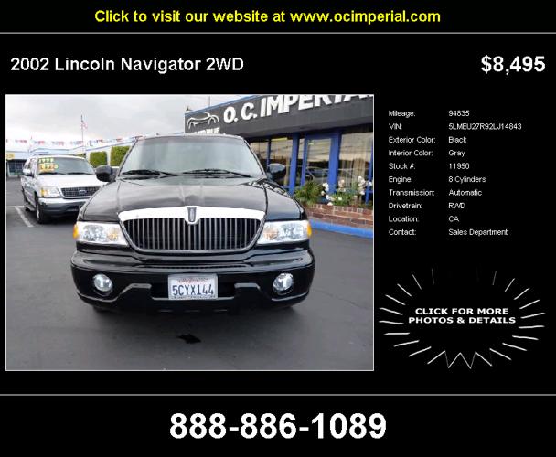 2002 Lincoln Navigator **Fully Loaded**