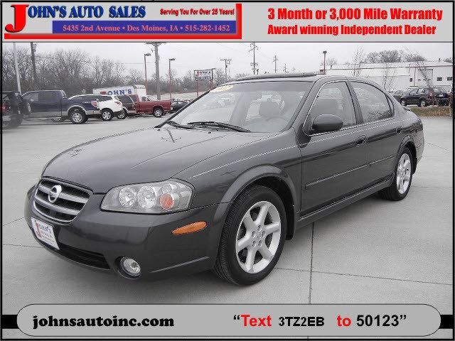 2002 nissan maxima se low mileage 34571 6 cyl.