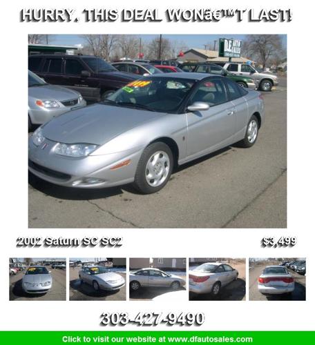 2002 Saturn SC SC2 - This is the one you have been looking for