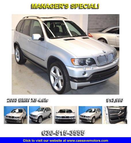 2003 BMW X5 4.6is - This is the one