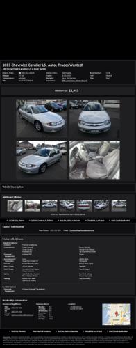 2003 Chevrolet Cavalier Ls Auto Trades Wanted!