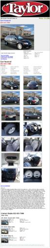 2003 chrysler town and country lxi 1488c mini van