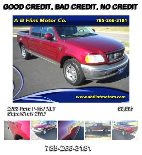 2003 Ford F-150 XLT SuperCrew 2WD - Priced to Sell