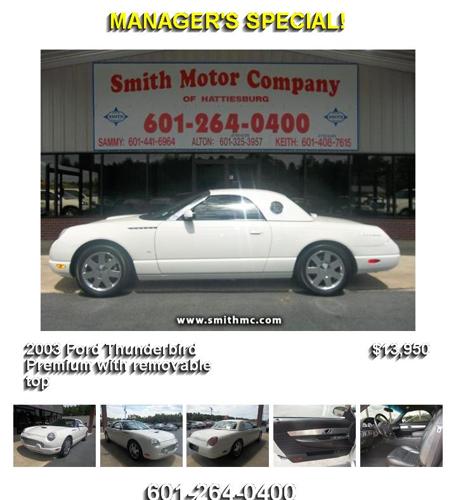 2003 Ford Thunderbird Premium with removable top - Buy Me