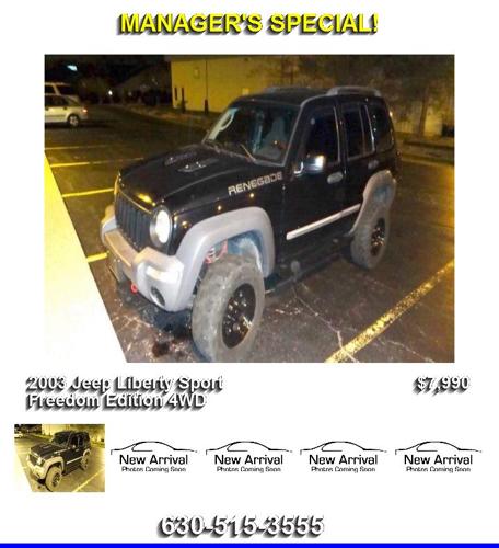 2003 Jeep Liberty Sport Freedom Edition 4WD - Buy Me