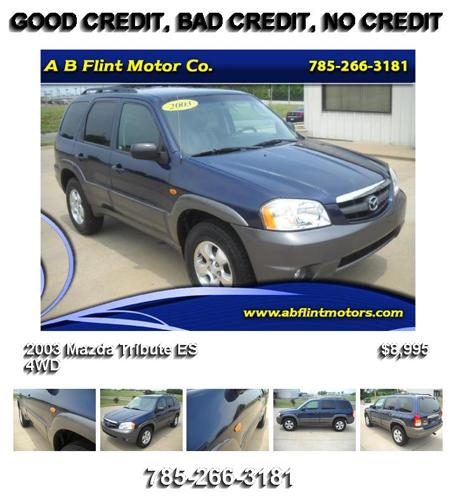 2003 Mazda Tribute ES 4WD - Your Search Stops Here