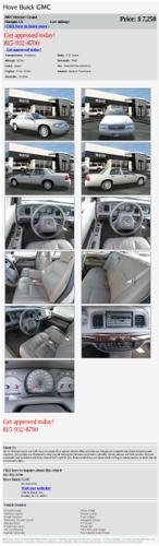 2003 mercury grand marquis ls low mileage g1181a rwd