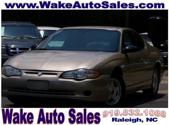 2004 chevrolet monte carlo ls wake auto sales 5286 3.4l